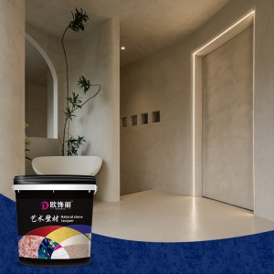 Xinruili microcement waterproofing can be applied to walls or floors