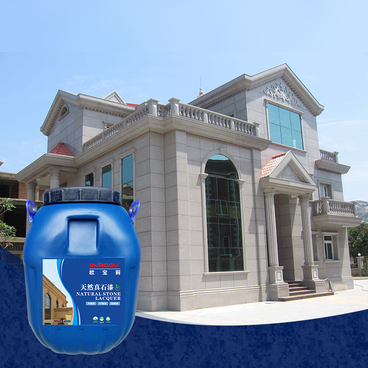 One of Hottest for Microcement On Tiles - Xinruili exterior wall natural stone paint for villa – Xinruili detail pictures