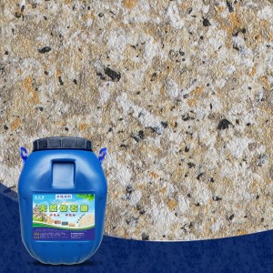 Xinruili liquid granite paint can be used on exterior walls